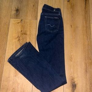 Vintage bootcut 7 “For All Mankind” jeans size 25